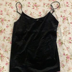 Velvet tank top